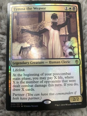 Tymna the Weaver Commander 2016 Foil - NM - FREE SHIPPING! - Image 1 of 4