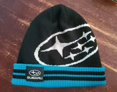 Subaru Logo Star Cluster Beanie Cap STI Ascent Forester WRX Outback - Image 1 of 4