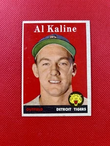 1958 Topps #70 Al Kaline Detroit Tigers mid-level EX+  HOF        B58#70A1 - Picture 1 of 2