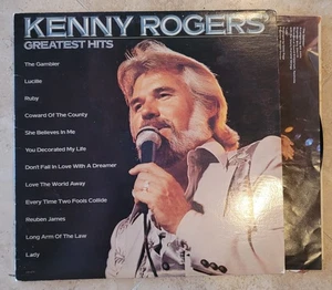 Kenny Rogers–Greatest Hits–1980 Liberty–LOO-1072 Vinyl Record LP VG/VG - Picture 1 of 2