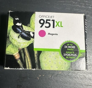 Authentic HP 951 XL MAGENTA Ink Cartridge (CN047AN) Expired 08-2025 Brand New - Picture 1 of 1