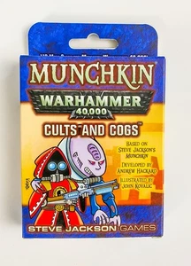 Munchkin Warhammer 40,000: Cults and Cogs Expansion New Sealed (Please Read) - Picture 1 of 4