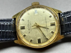 Vintage Armbanduhr Uhr Kienzle Markant 058c12 Uhrwerk [4006-14] - Picture 1 of 16