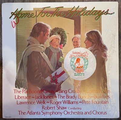 Home For The Holidays - OG vintage Christmas vinyl LP - Bing Crosby - Burl Ives - Image 1 of 4