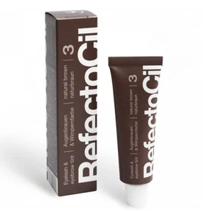 RefectoCil Eyebrow & Eyelash Cream Hair Dye x 2 (Blue Black and Natural Brown) - Picture 1 of 2