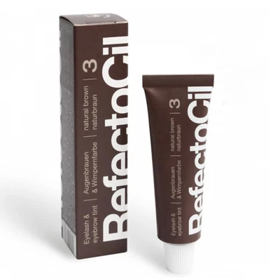 RefectoCil Eyebrow & Eyelash Cream Hair Dye x 2 (Blue Black and Natural Brown) - Image 1 of 2