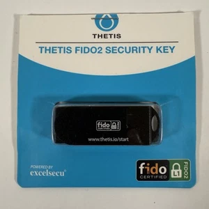 Thetis FIDO2 Security Key USB A Two Factor Authenticator Password Protection - Afbeelding 1 van 2
