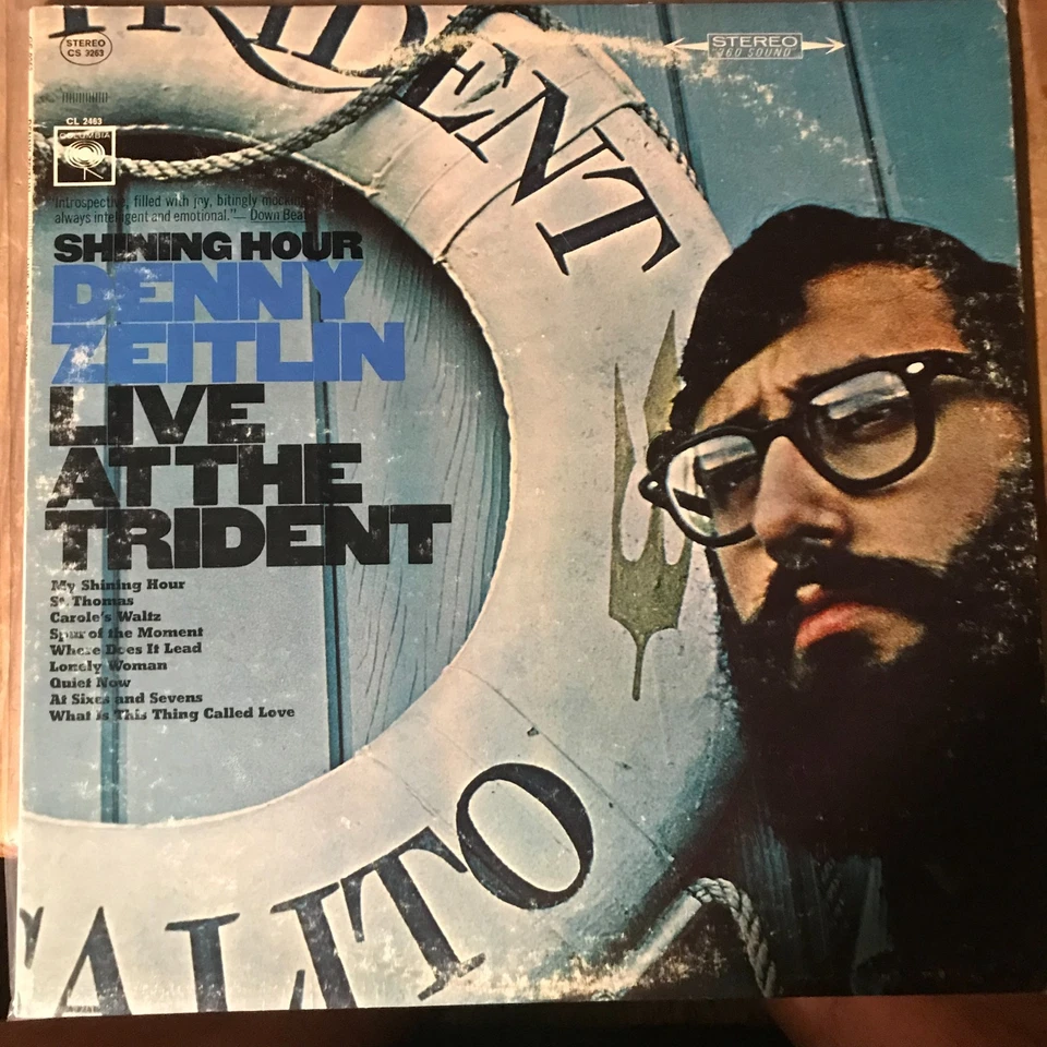 DENNY ZEITLIN SHINING HOUR LIVE AT THE TRIDENT-COLUMBIA CS 9363 JAZZ 1966 VG++ - Image 1 of 4