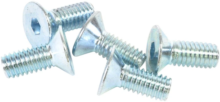 Wheels Manufacturing M4x10 Stainless Steel Flat Head Screws - Durable Bike - Image 1 of 1