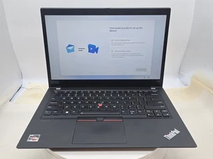 Lenovo ThinkPad T14s G1 14" Laptop Ryzen 5 Pro 4650U 8GB RAM 256GB SSD Win11P U - Picture 1 of 14