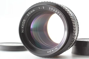 [MINT w/Caps] Nikon Ai-s Ais Nikkor 85mm f/2 MF Portrait Lens F Mount From JAPAN - Picture 1 of 8