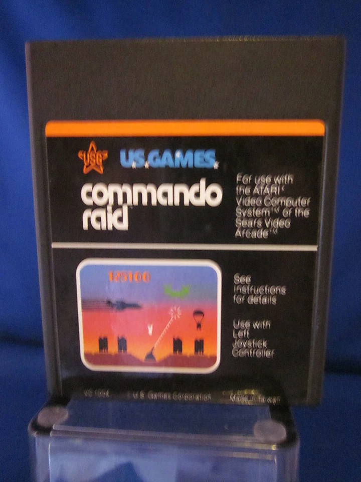 Atari 2600 Commando Raid US Games Video Game - Image 1 of 1