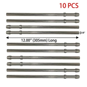 10Pcs Double Headers Straight Wire Universal Exhaust Hanger 3/8'' T304 Stainless - Picture 1 of 9