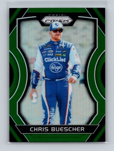2018 Panini Prizm Racing NASCAR GREEN Parallel #38 Chris Buescher /149 - Bild 1 von 2