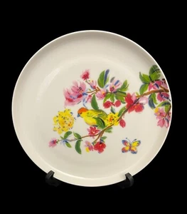 Plato de ensalada de jardín Mikasa mariposa repuesto 9,25" porcelana de hueso nuevo - Imagen 1 de 5