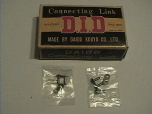 DID 06B 3/8" CATENA COLLEGAMENTO CLIP MOLLA FERRO DI CAVALLO MASTER RJ D.I.D. GIAPPONESE - Foto 1 di 1