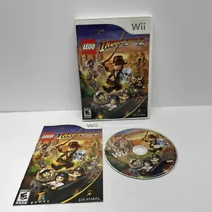 Wii Nintendo Video Game LEGO Indiana Jones 2: The Adventure Continues W/Manual - Picture 1 of 5