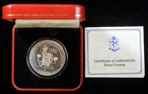 1995 Isle of Man 1 Crown - Inventions of the Modern World Coin / Pobjoy Mint - Picture 1 of 3