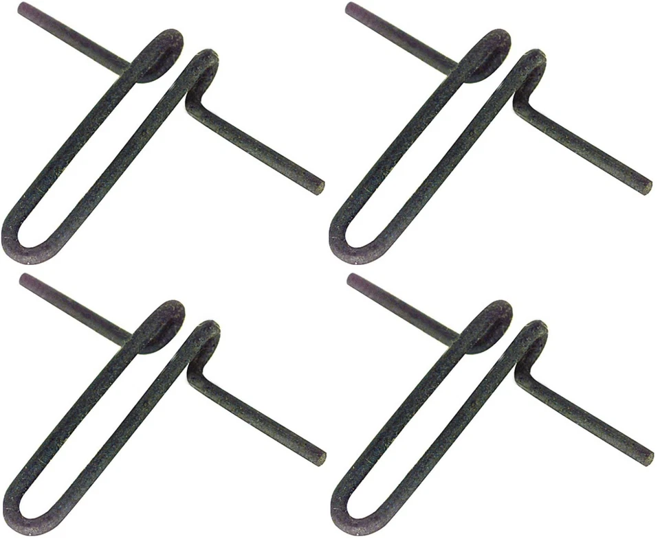 82-92 Camaro Firebird REA para-lama dianteiro marcador lateral lâmpada retentor clipes conjunto de 4 - Imagem 1 de 1