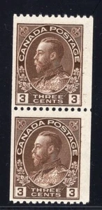 Canada Unitrade MNH # 134p (001), PART PERFORATE COILS (SHEER FORM) Val. $ 30.00 - Bild 1 von 1