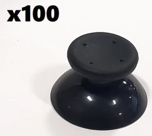 100x Replacement Analog Thumbsticks Joystick Microsoft Xbox 360 Controller BLACK - Picture 1 of 3