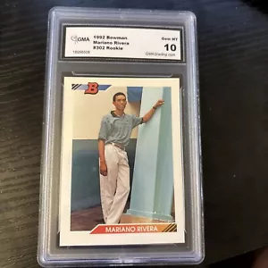 1992 Bowman Mariano Rivera GMA 10 RC #302 New York Yankees Gem MT HOF - Picture 1 of 2