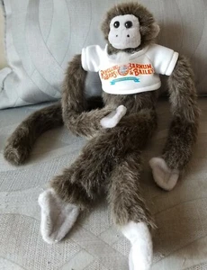 Fiesta Ringling Bros Barnum Bailey Circus Hanging Plush Spider Monkey Rare Logo - Picture 1 of 9