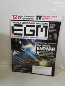 Electronic Gaming Monthly EGM June 2007 Issue #216 (EndWar Cover) - Picture 1 of 1