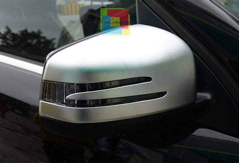 COPERTURE SATINATE AMG DESIGN MERCEDES Classe C W204 SPECCHI CALOTTE SPECCHIETTI - Immagine 1 di 4