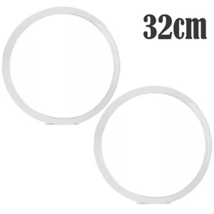 2PC 32cm Replacement Silicone Rubber Clear Gasket Sealing Ring Pressure Cooker - Picture 1 of 8