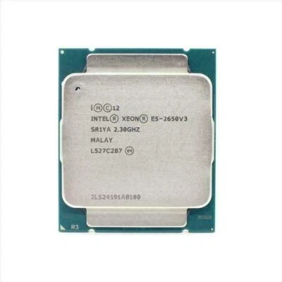 Intel Xeon E5-2650 V3 E5-2650V 3 2.3GHz 10 Core 25MB 9.6G/s 105W Processor - Image 1 of 2