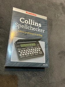Franklin Collins SPQ-109 Pocket Spellchecker (New & Unused) Free P+P - Picture 1 of 2