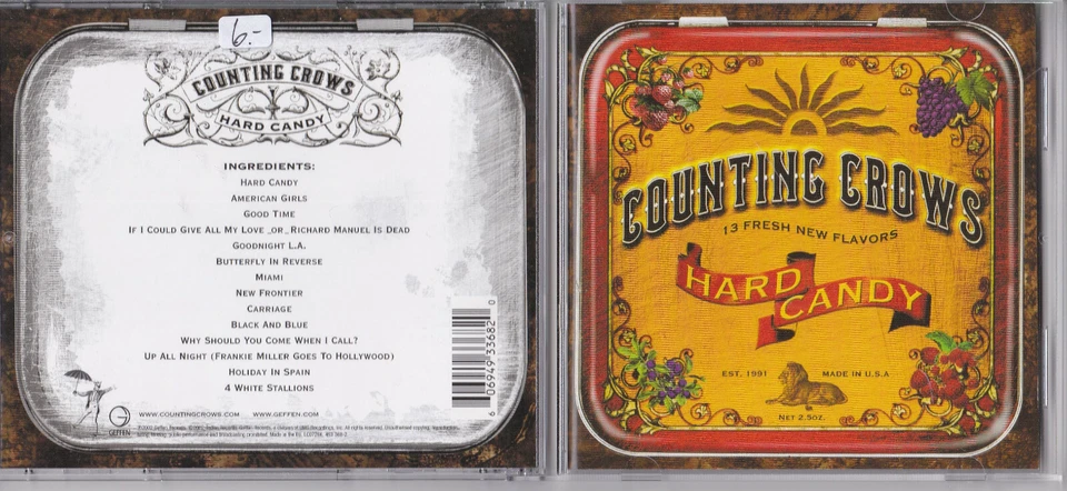 Counting Crows ‎-Hard Candy- CD Geffen Records near mint - Bild 1 von 1