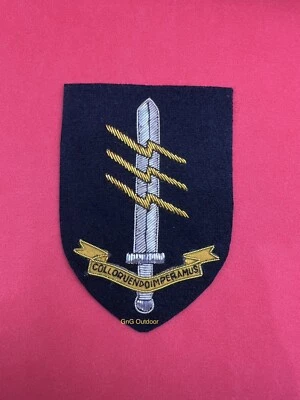 Special Forces Communicator Hand Embroidered Wire Blazer Badge 18 UKSF SAS SBS - Image 1 of 3