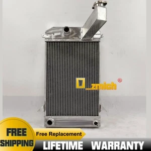 Aluminum Kühler Radiator FOR 1953 TRIUMPH TR2/TR3/TR3A/1962 TR3B LONG NECK MT - Bild 1 von 6