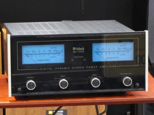 McIntosh MC7300 Power Amplifier Black Front panel manual included - Picture 1 of 6