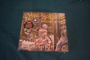 Iron Maiden Somewhere in Time Box Set Eddie Figure & Patch - Picture 1 of 2