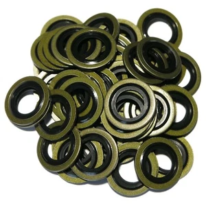50 Engine Oil Sump Washers-Peugeot Citroen Vans Repl. 164.88 - SW4x50(FIFTY) - Picture 1 of 4