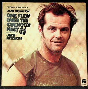 ORIGINAL 1975 Jack Nicholson ONE FLEW OVER THE CUCKOO'S NEST Soundtrack VINYL! - Picture 1 of 5
