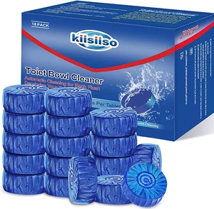 Automatic Toilet Bowl Cleaners Tablets,18 Pack Multipurpose Commercial Household - Picture 1 of 12