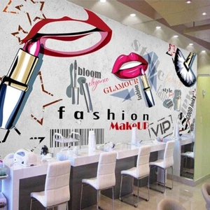 Fotomural no tejido papel pintado de pared murales moda cemento pared cosméticos Nail Art 11604 - Imagen 1 de 4