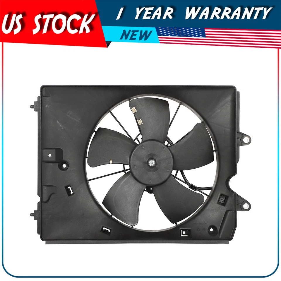 Conjunto de ventilador de radiador de motor para Acura Mdx 2007 2008 2009 para ventilador de refrigeración 621511 Foto 1 de 4