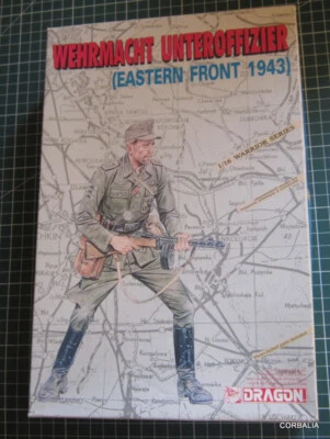 DRAGON 1/16 WARRIOR SERIES ~ WEHRMACHT UNTEROFFIZIER (EASTERN FRONT 1943)  1601 - Photo 1/4