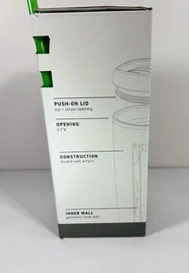 GEO Hershey Double Wall Acrylic Tumbler 16 ounces New In Box. - Picture 1 of 8