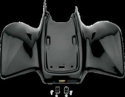 Maier Black Polyethylene Custom Rear Fender Fairing Guard Sportrax 300 2x4 93-06 - Image 1 of 4