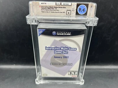 Januar 2002 Interactive Multi-Game Demo Disc Nintendo GameCube WATA 9.4 A SEALED - Image 1 of 4