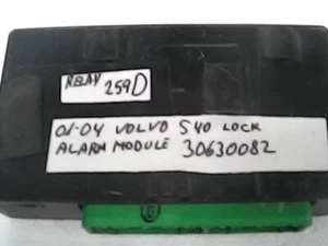 01-02-03-04 VOLVO S40 LOCK ALARM MODULE #30630082 < MATCH PART(RELAY-259-D)) - Picture 1 of 3