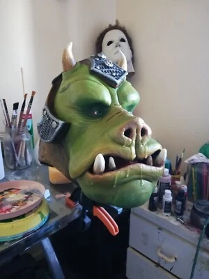 Máscara de látex réplica de alta calidad Star Wars Gamorrean Guard Foto 1 de 4