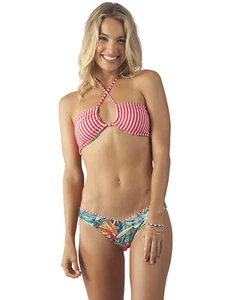 Top bikini Rip Curl Island Hopper Revo fascia in multiplo - Foto 1 di 3