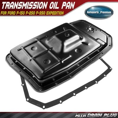 Cacerola de aceite de transmisión con junta para Ford F-150 11-18 Lincoln Mustang Lincoln 3,7 L Foto 1 de 4